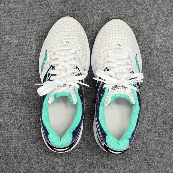 Saucony Cohesion 11 Running Shoes Women's Size 9.5W White Athletic Run Training - Picture 9 of 12